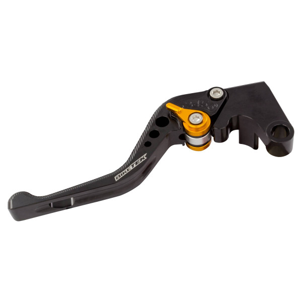 biketek Biketek adjustable cnc clutch lever short  - black / gold adjuster - #c59s